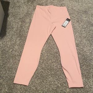 Pink High-waisted Leggings